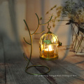 pastoral golden wind lamp wedding decoration candle light